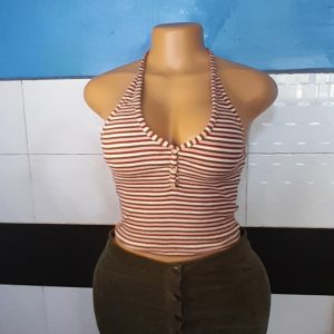 Multi colored crop top