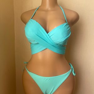 Aqua  Blue Oasis Twist Bikini