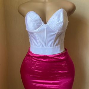 Pink Shein skirt