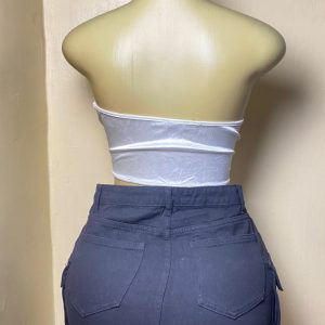White Mesh Corset